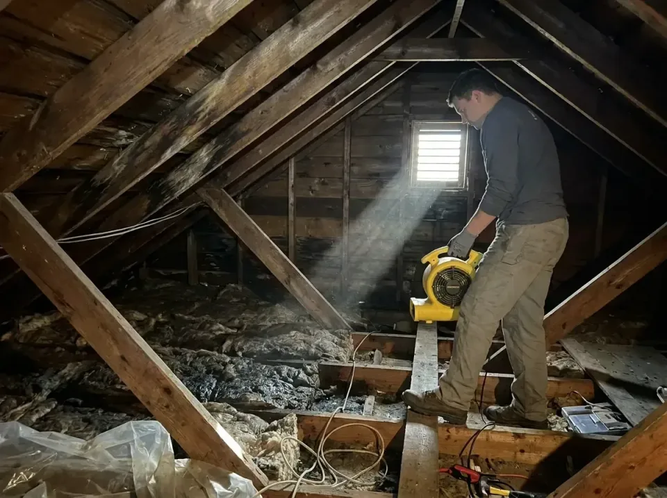 attic-water-damage-drying-proc-007 — frequently asked questions, Emergency Water Extraction & 24/7 Flood Response in Brookfi…